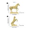 Resin Horse Statue Sculptures Decorative Animal Figurines Tabletop Ornament Symbols Wealth Career Home Decorations