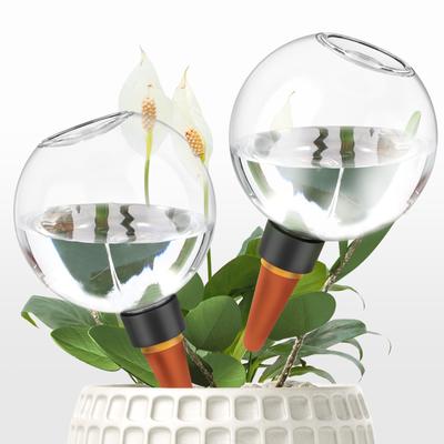 2 Stück 500 ml Automatisches Tropfbewässerungssystem Selbstbewässernde Pflanzenbewässerungskugeln für Gartenblumenpflanzen KTY