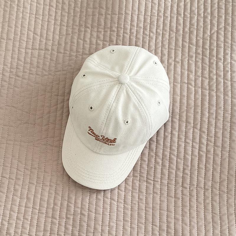 Kids Girls Boys Caps Cotton Children Embroidered Letters Baseball Caps Spring Summer Korean Casual Cool Hat