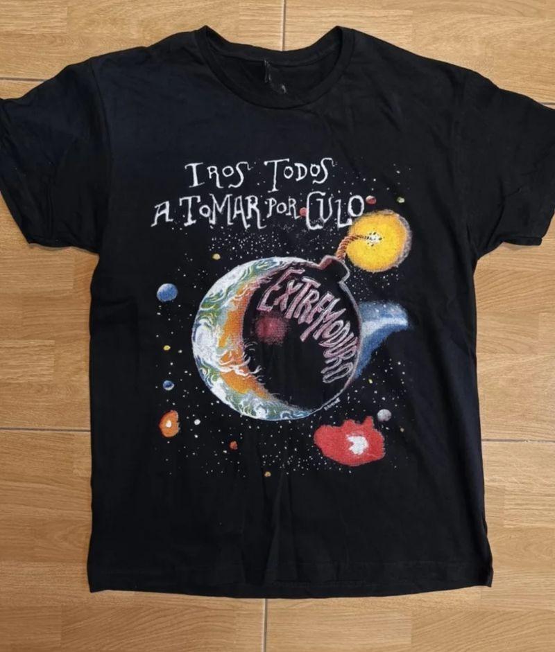 Music Design Printed 2026 New Cotton Summer TShirt Unisex Shortsleeved Retro Street Y2K Casual Fashion Tops Clothing 2XL