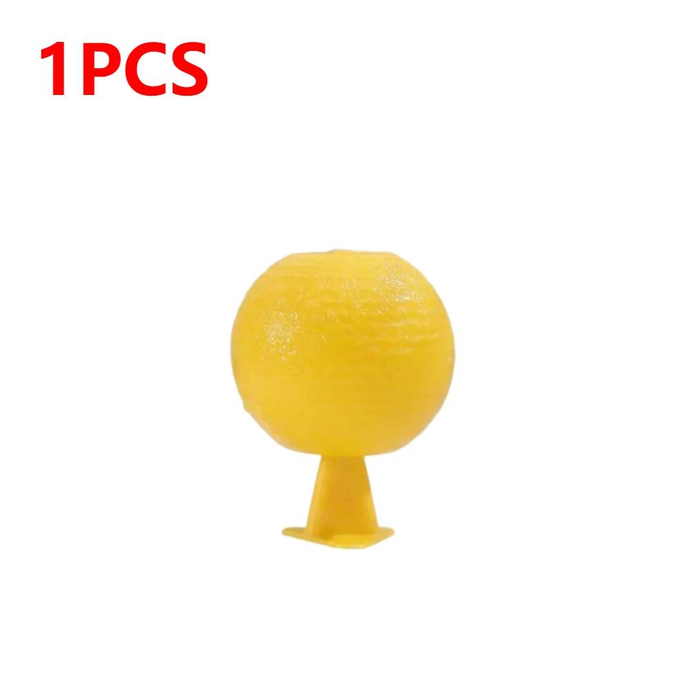 

5Pc Fruit Fly Traps Ball Sticky Fruit Fly Catcher Glue Ball Yellow Sticky Flexible Board for Fruit Fly Hoverfly Gnat Fly Killer