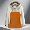 Lightweight Anti-static Hooded Windbreaker: Outdoor Windproof Waterproof Jacket with Optional Embroidered Logo for Uniforms
