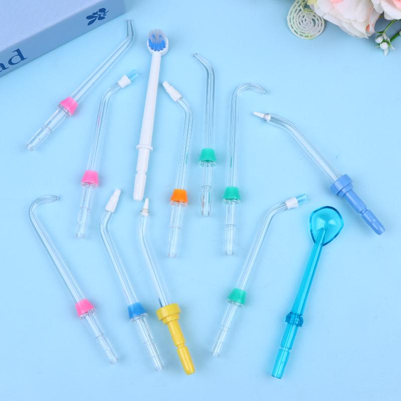 Ugelli di Ricambio Punte Per Classic Water Flosser Punte a Getto Per Irrigatore Orale & Floss Dentale Parti di Ricambio Testa