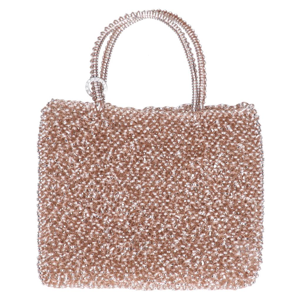 ANTEPRIMA Square Wire Handbag pink beigeUsed