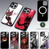 A-Alastor  H-Hazbin H-Hotel   Phone Case For iPhone17,16,15,14,13,12,11 Plus,Pro Magnetic with Magsafe Wireless Charging
