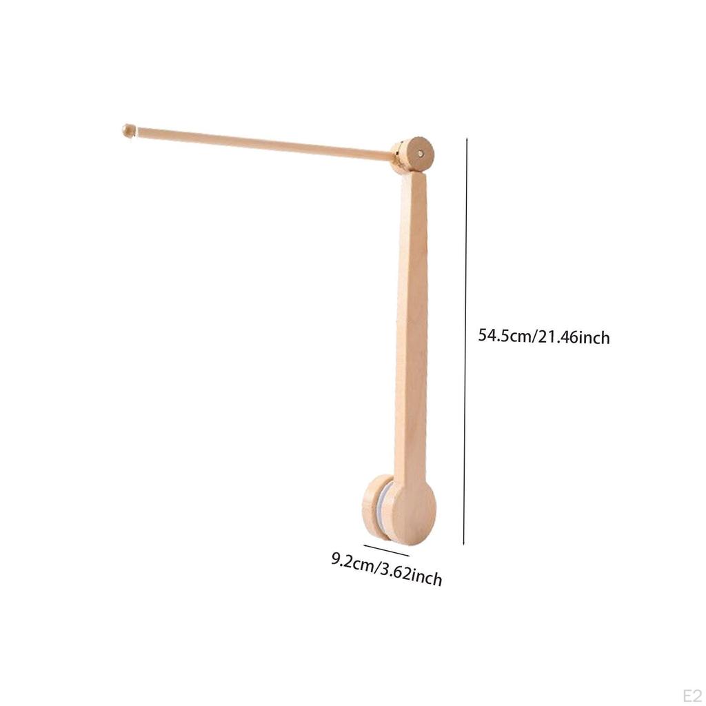 Baby Crib Mobile Arm Attachment Nursery Decor Hanging Toy Holder