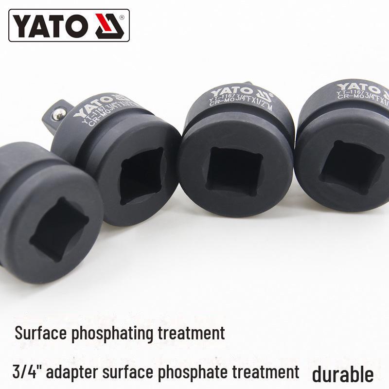 YATO Pneumatic Reducer: Air Gun Joint 3/4" To 1" To 1/2" Adapter