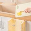 Foldable Wastebaskets Household Kitchen Waste Recycle Bins Suspended Suspend Trash Kitchen Large Capacity Transparent Trash Cans