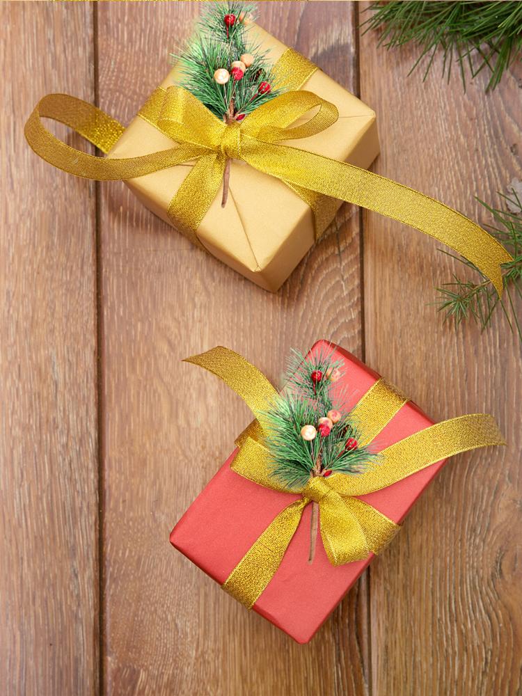 Artificial Pine Pick Greenery Artificial Pine Needles Branches Garland for Home Garden Decoration