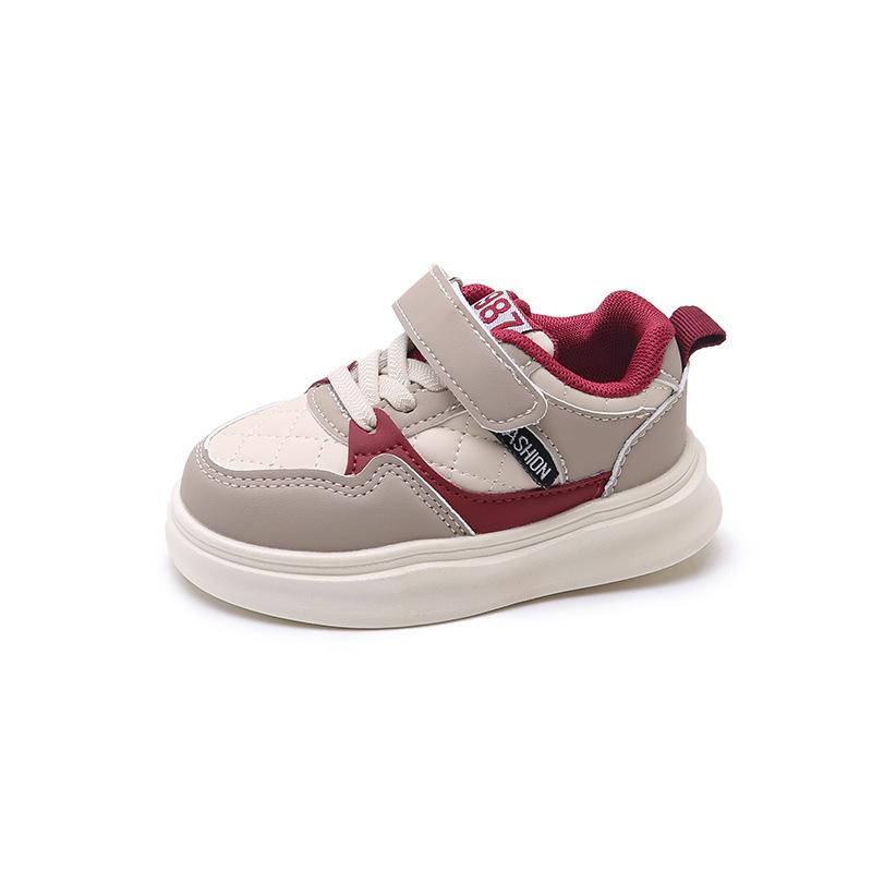 Girls Board Shoes Spring and Autumn New Children's Shoes Boys Sports Shoes Soft Sole Breathable Baby Anti-kick Casual Shoes