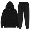Einfarbig Hoodie Set Tasche Langarm Frauen Hoodie Herbst Casual Jogger Anzug Trainingsanzug Sweatshirt Frau Pullover Chandals Hombre