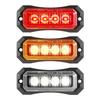 12v/24v Trailer Truck Side Marker Lights 2/4/6 LED Truck Grill Lights Position Lights Sealed Smoked Red LED Lights For Trucks