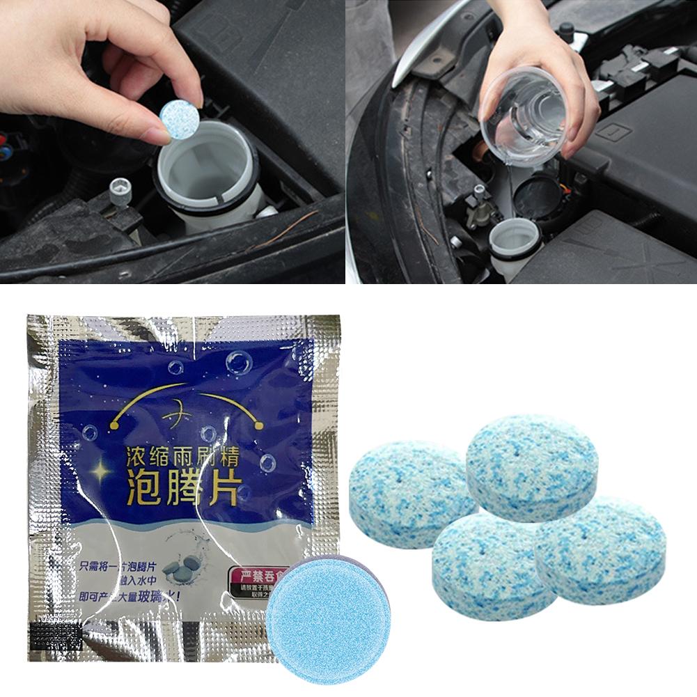 Auto Washer Pellet Glass Solid Cleaning Tablets Pastille Car Windscreen Wiper Solid Cleaner Car Windshield Glass Solid Cleaner