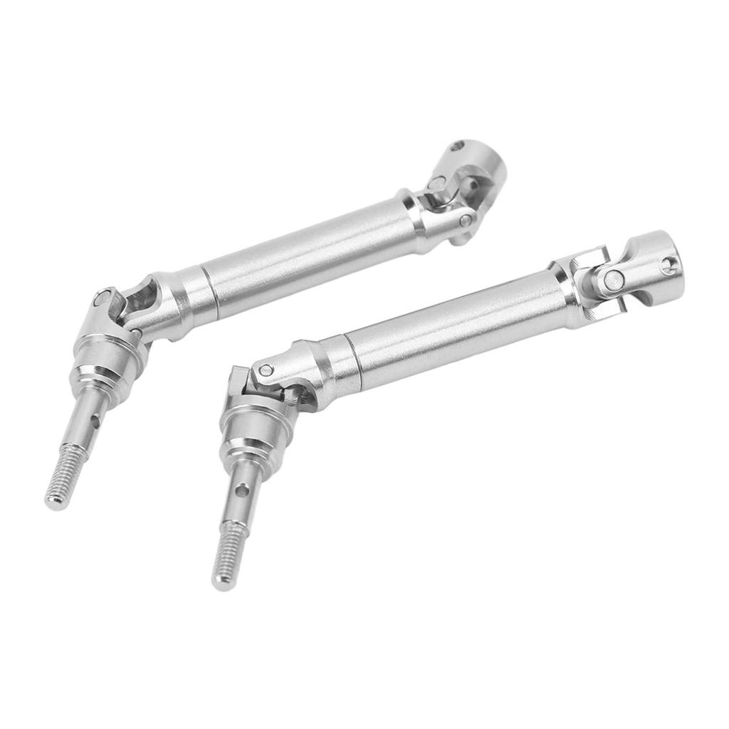 2Pcs RC Front Drive Shaft Stainless Steel Set Kit for Traxxas SLASH 4x4 Rustler Stampede