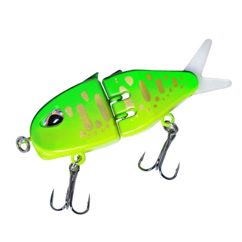 Slow Sinking Fishing Baits Wobblers Multiple Sections Fishing Lures Set 3D Artificial Fishing Lures Swimbait Wobblers