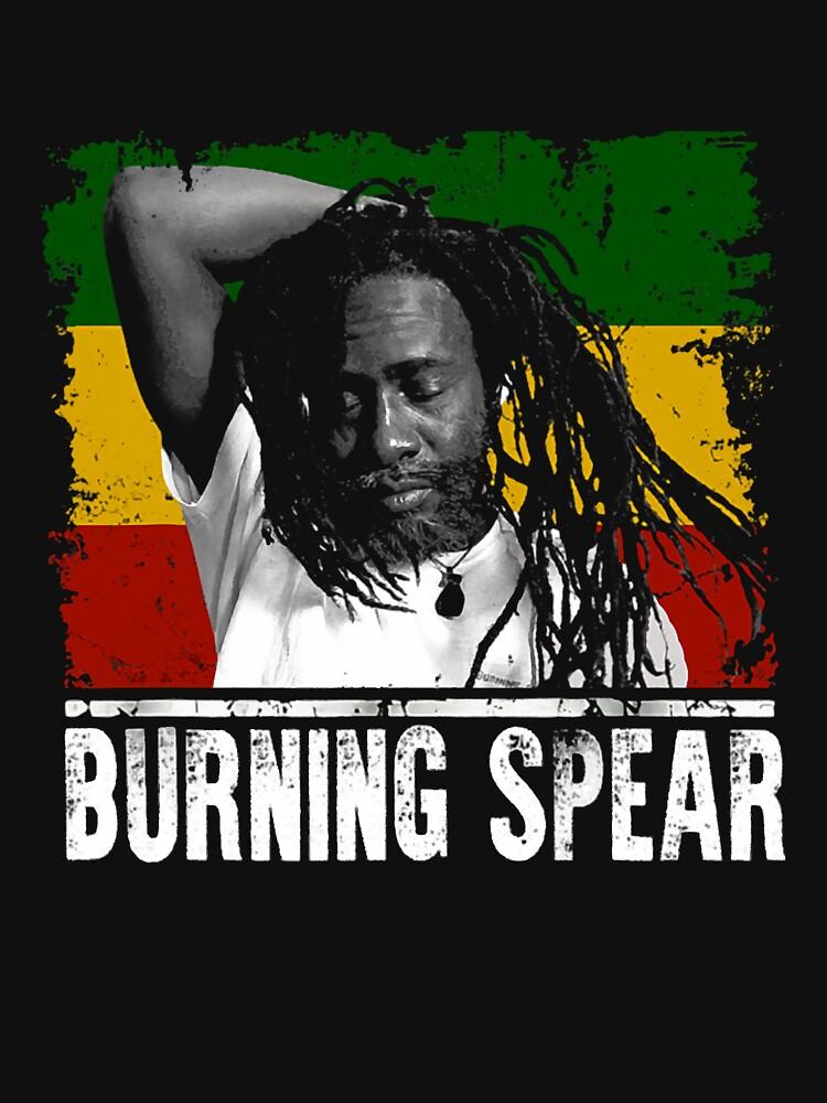 Burning Spear Vintage Burning S Spear Vaporware Maglietta Classica