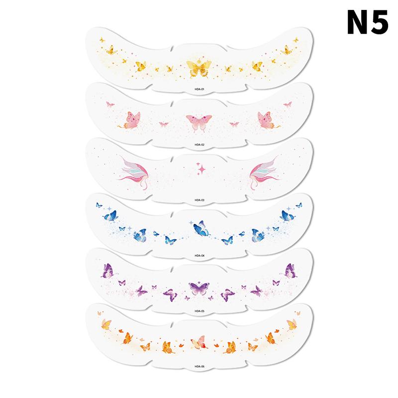 

Custom Standard Glitter Butterfly Waterproof Scrapbook Stickers High-End Refrigerator Magnets Fashionable Sticker 5