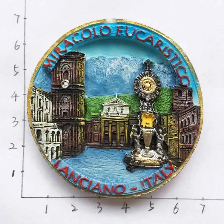 Italie Fridge Magnets Italy Rome Sicilia Siena Florence Colosseo Tourism Refrigerator Magnets Souvenir Home Kitchen Decoration