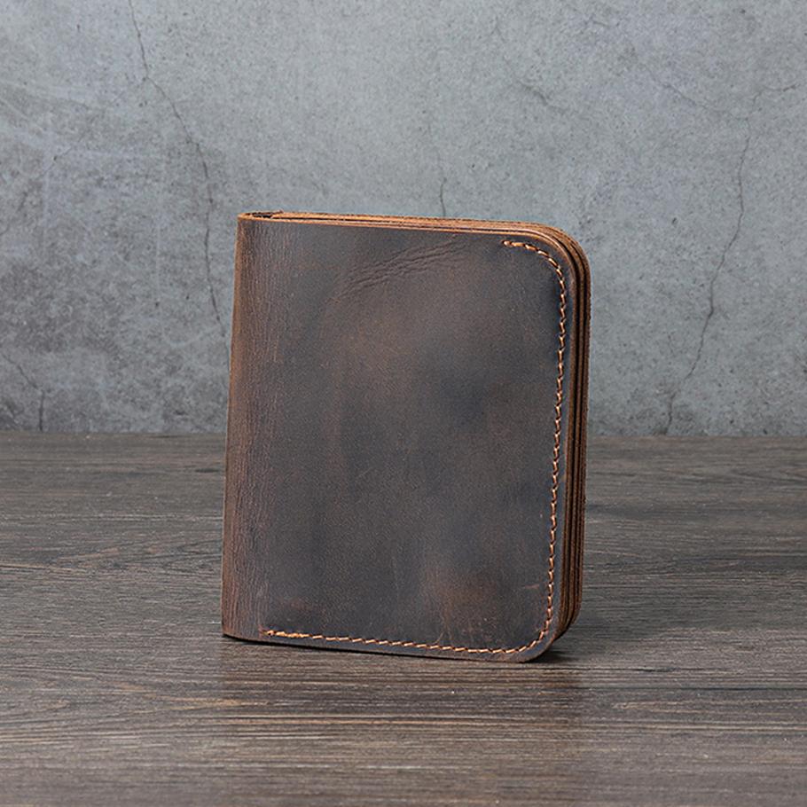 Новый мужской кожаный кошелек — фото 12