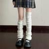 Women's Spring & Autumn Vertical Striped Knit Mid-Calf Socks - Warm, Stylish, Lolita JK Fashion
