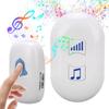 Wireless Doorbell 38 Ringtones 4 Volume Levels Elderly Pager Waterproof Door Bell for HomeEU Plug