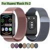 Milanese Loop Strap For Huawei Watch Fit 2 Magnetic Watchband Business Style Wristband For Huawei Fit 2 Active