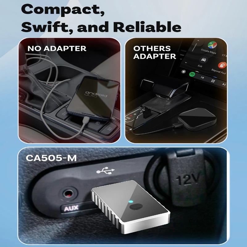 Multi-purpose CarPlay Adapter, Wired to Wireless CarPlay Converter, Car-to-phone Connectivity Converter
