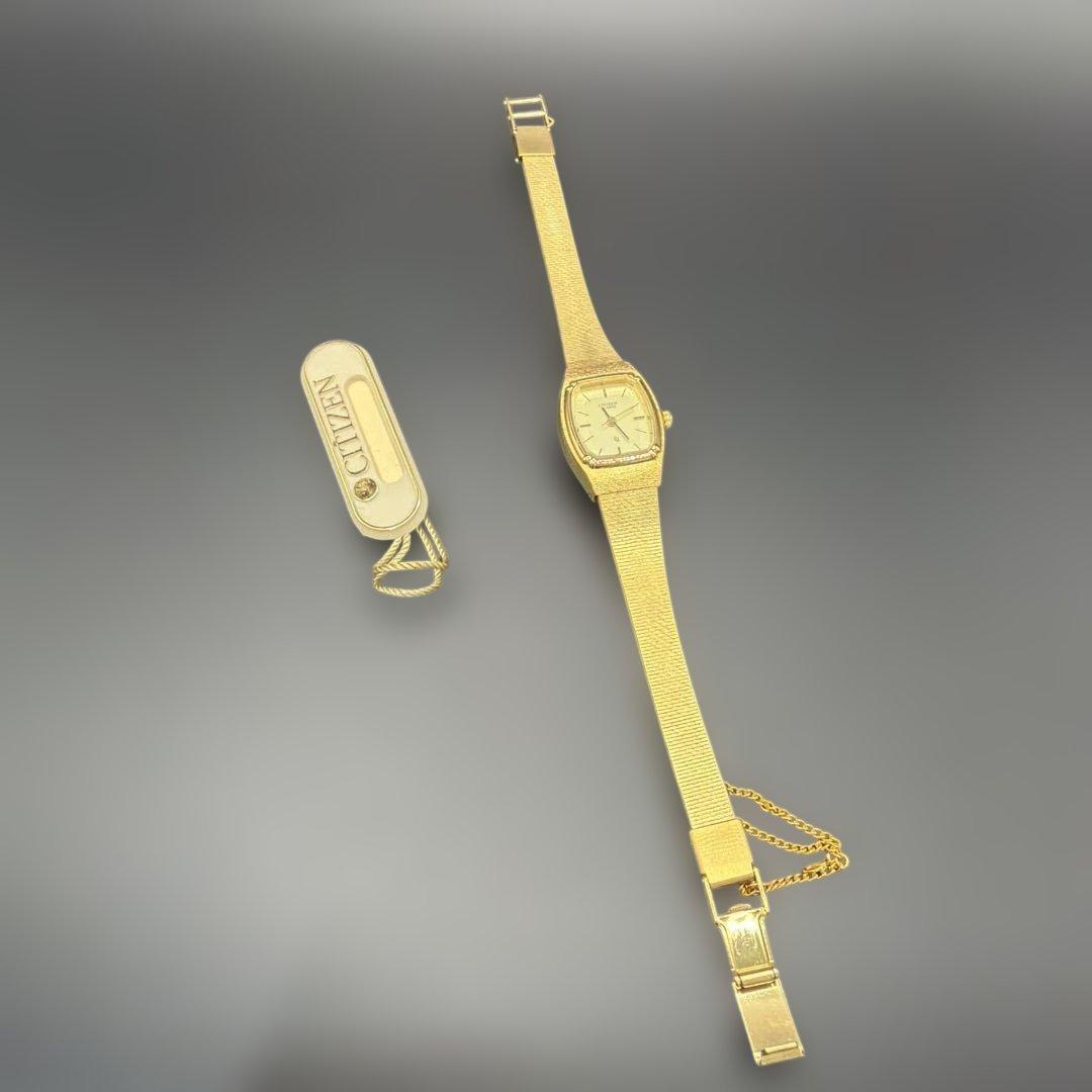 CITIZEN quartz gold watch