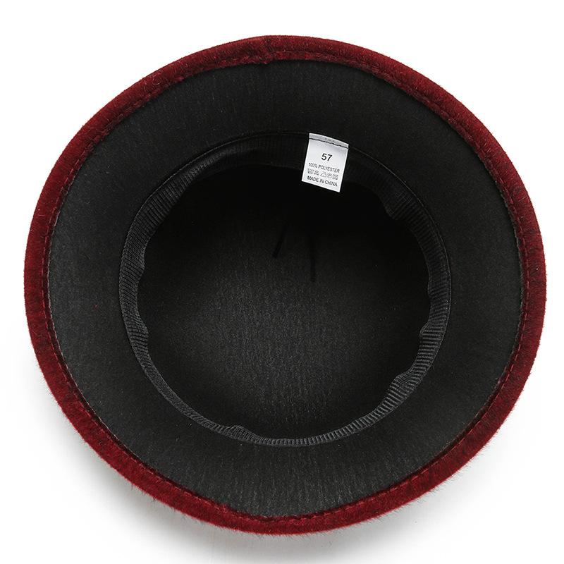 Women's Hats Autumn and Winter  Warm and Fashionable Japanese Trendy Basin Hats Casual Wool Ball Sun Hats  Top Hats