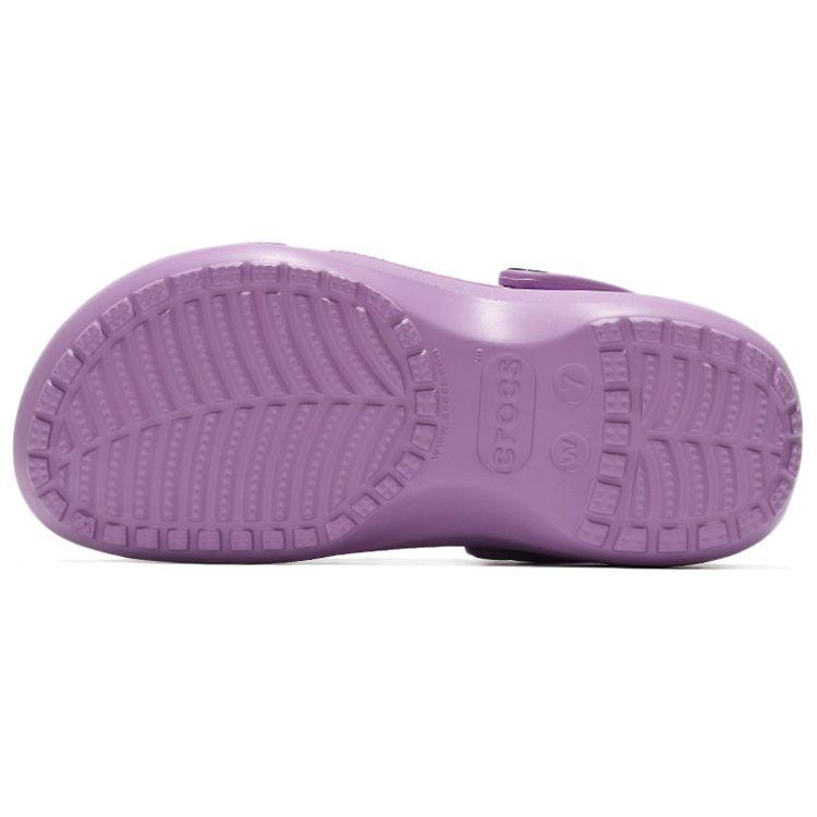 Crocs Classic Platform Clog EVA Sport Sandals Women clogs Light-Purple 206750-5PR