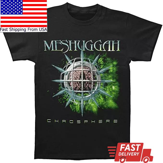 Meshuggah Chaosphere T-Shirt Short Sleeve Cotton Black Men S to 2345XL Unisex T-Shirt XXXL