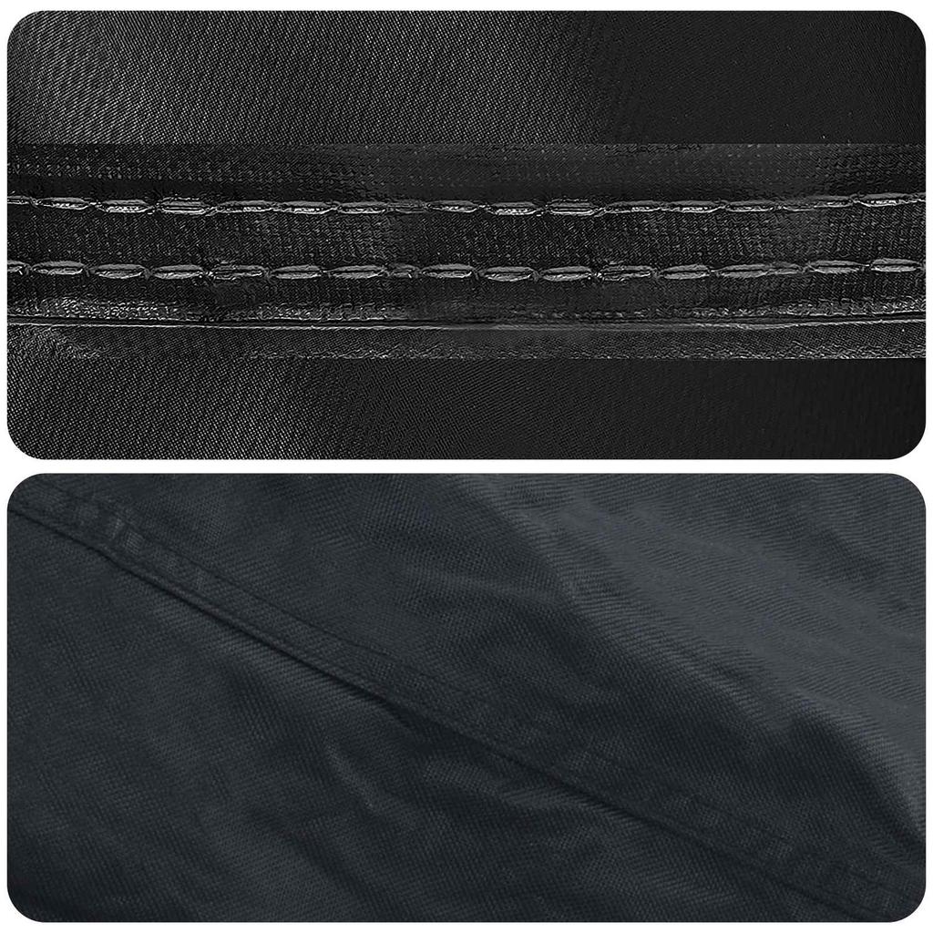 Furniture Cover Black 244 x 244 x 85 cm 210D Oxford Fabric