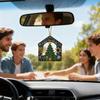 Christmas Tree Acrylic Ornament Menorah Classic Flat 2D Acrylic Hanukkah Pendant for Christmas Tree for Windowsill Door Wall