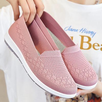 Shoes for Women Old 2025 New Women's Shoes Cloth Shoes Casual Breathable Flat Shoes Soft-soled Shoes