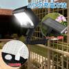 Solar-Powered 92-LED Outdoor Light with Magnetic Motion Sensor, 600 Lumens, Ultra-Bright, SolarUSB Charging, IP65 Waterproof, 360-Degree Adjustment,