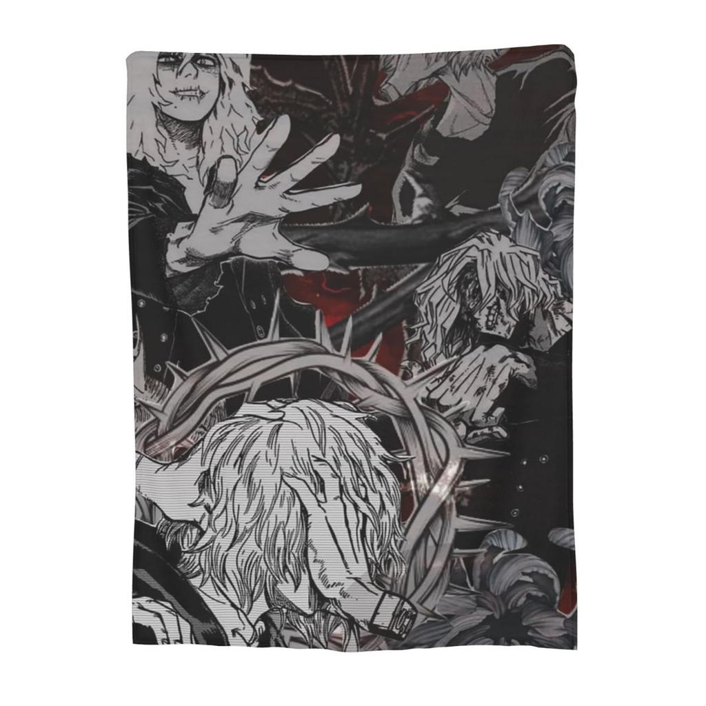 Shigaraki Collage Blankets Soft Warm Flannel Throw Blanket Cover for Bed Living Room Picnic Travel Home Sofa
