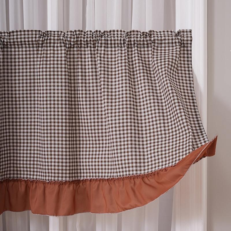 Reusable Polyester Shelf Curtain Easy Setups Sturdy Fabric for Home Decoration Space Management
