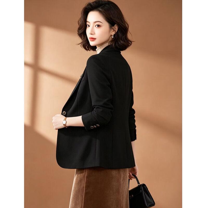 EST+II Women's Elegant Single Button Slim-Fit Blazer