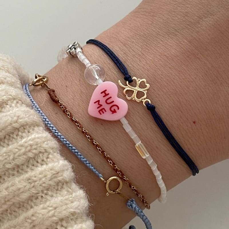 OUI SAY YES! Lucky & Hug Me Bracelet_BR352