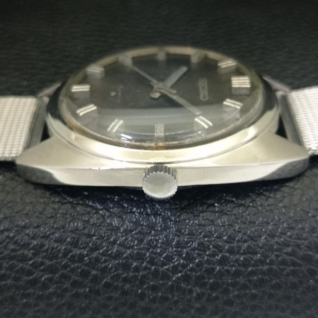 SEIKO HAND-WINDING 66A JAPAN MENS VINTAGE ORIGINAL DIAL WATCH a703925-1 R213g-a703925