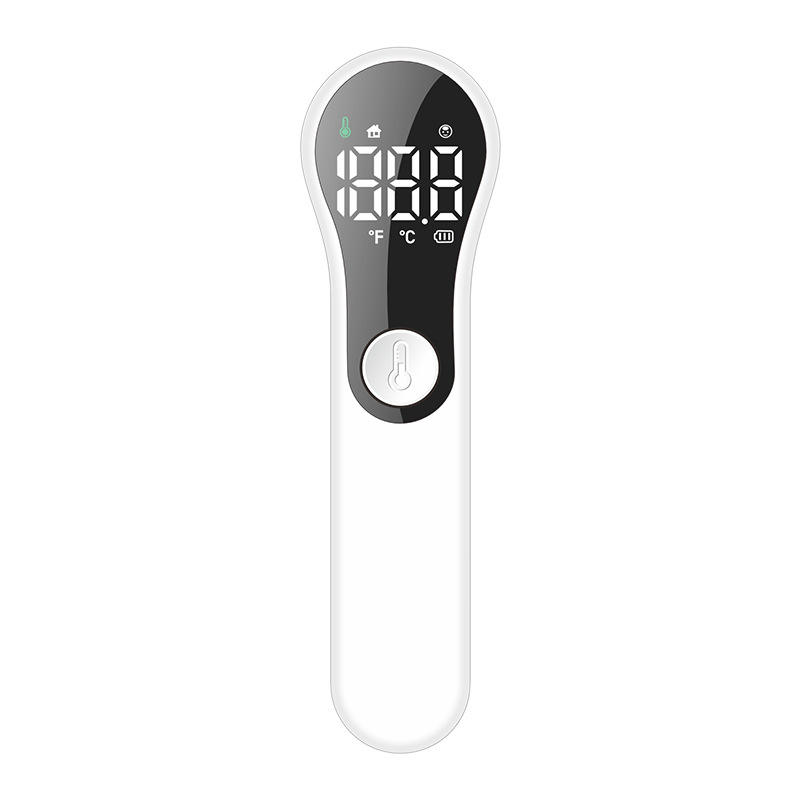 Handheld Digital LCD Infrared Forehead Thermometer for Adults and Children Non-Contact Display Thermometer Acrylic