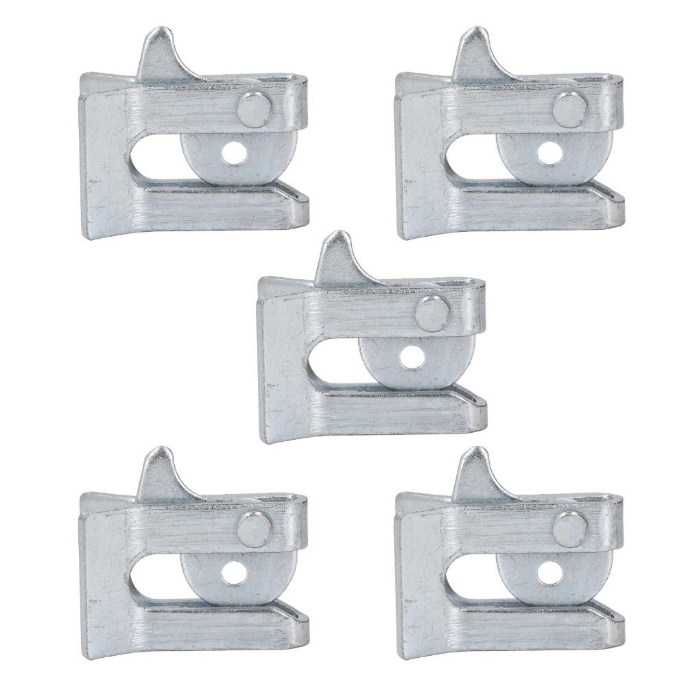 5pcs Galvanized Steel Plate Pet Cage Suspended Water Dispenser Fence Latch Pig Farrowing Bed