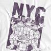 Teenage Mutant Ninja Turtles Unisex Adult NYC Turtles T-Shirt