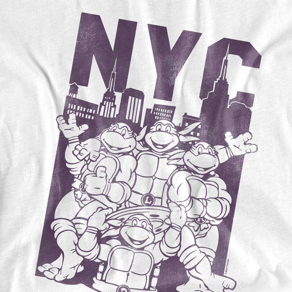 Teenage Mutant Ninja Turtles Unisex Adult NYC Turtles T-Shirt
