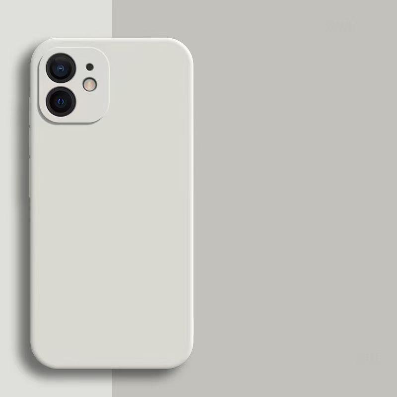 Liquid Silicone Protective Phone Case For Iphone 11 12 13 Mini 14 15 16 16e 17 Air Pro X XR XS Max 7 8 Plus SE 17e Back Cover