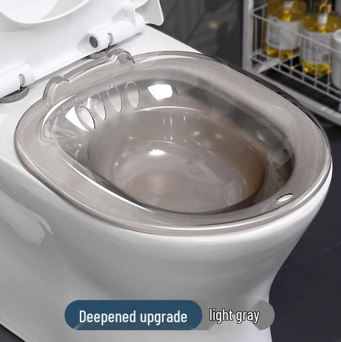 Large Bidet Basin for Women & Men - Ideal for Washing, Pregnancy Comfort, Soothing Hemorrhoids, and Easy Cleaning.