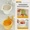 Hanging Kitchen Sink Drain Basket for Food Residue & Fruit Washing