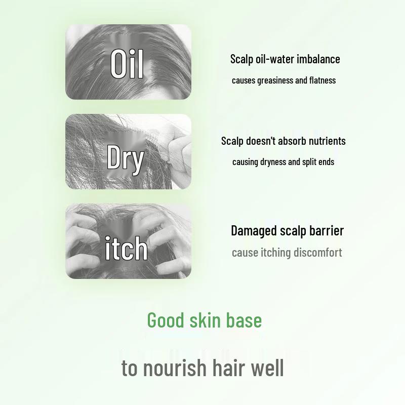 SUPER MiLD Green Field Aroma Refreshing & Volumizing Shampoo Twin Pack