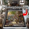 Customize Picture Personalized Picture Carpet Design for Dormitory Game Room Balcony Living Rooms Anti-slip Rug Office Home Decor