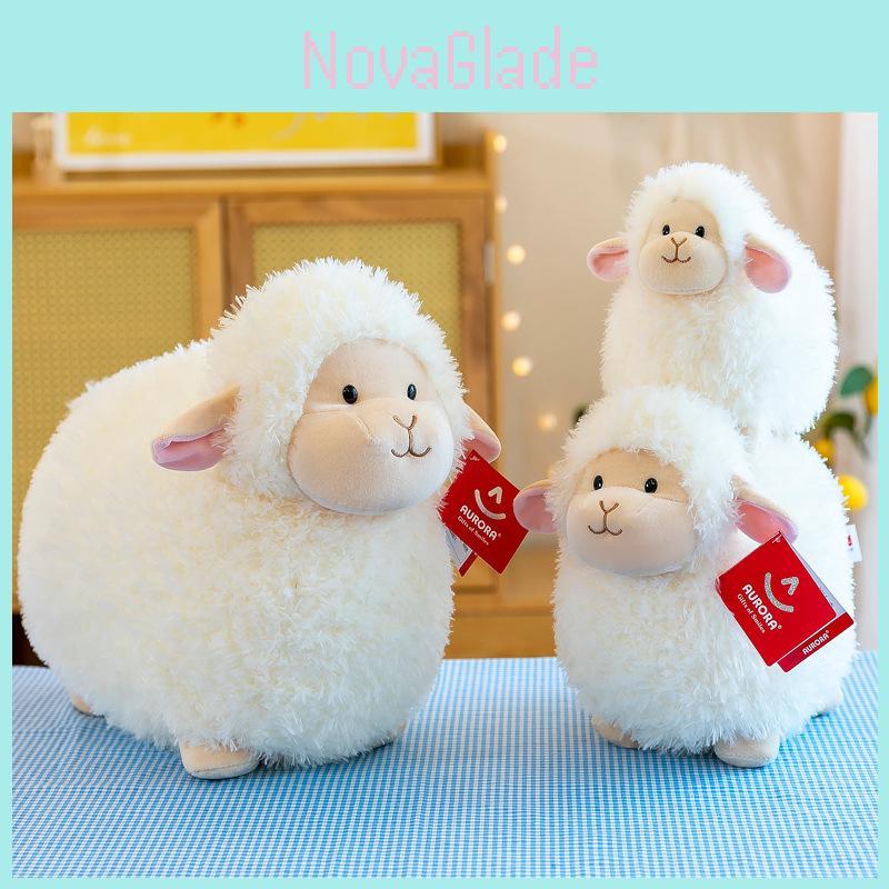 Plush Lamb Soft Toy With Hand Warmer For Kids Gift And Bedroom Decor